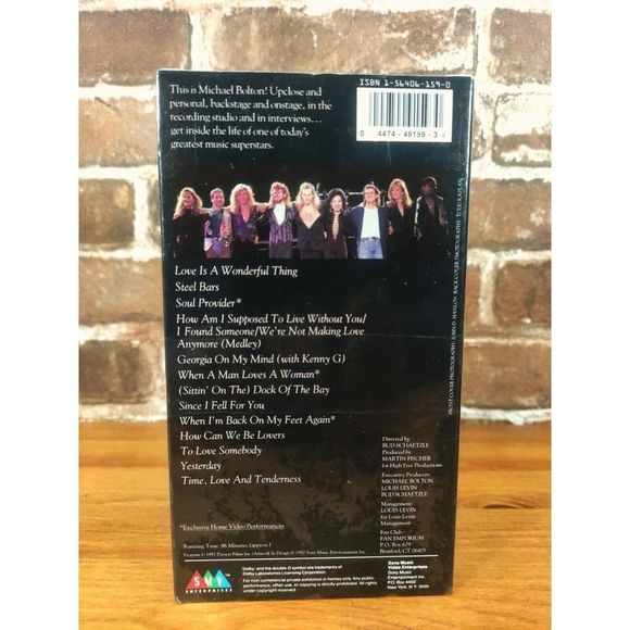 Michael Bolton - This is Michael Bolton (VHS, 1992) - Picture 3 of 5
